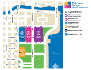 Millennium Garages Reserve Parking Online - Chicago Illinois